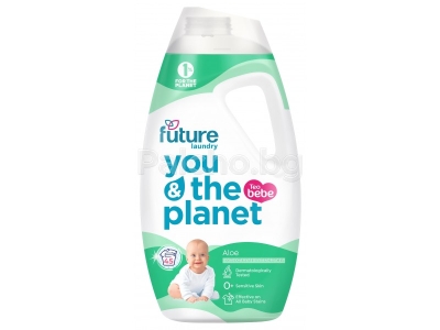 Teo Bebe Future Aloe Течен перилен препарат с алое 1,8 л