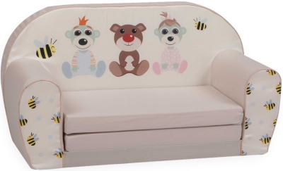 Delta trade-детски двоен разтегателен диван Приятели с пчелички