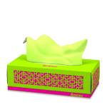 Renova-зелени кърпи за лице в кутия