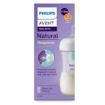 Шише за хранене Natural Response с клапа AirFree 260 мл с биберон без протичане Natural Response със среден поток Philips AVENT SCY673/01