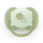 Нощен комплект за бебе Philips AVENT SCD838/17 със шише за хранене Natural Response 260 мл с биберон без протичане със среден поток и залъгалка Ultra Soft