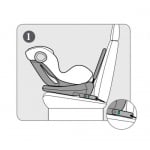 Стол за кола 0-1-2 (0-25 кг) Twister ISOFIX