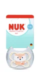 NUK Perfect Match биберон залъгалка, силикон 0-6мес. 1бр., AIR, Лисица