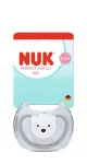 NUK Perfect Match биберон залъгалка, силикон 6-18 мес. 1бр., AIR, Полярна мечка