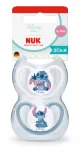 NUK Perfect Match биберон залъгалка, силикон 6-18мес.2бр., AIR, Stitch