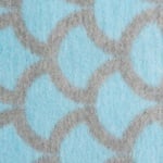 Womar-Одеяло Дъга 100% памук 75х100см:син