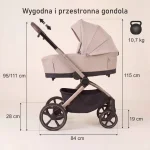  Комбинирана количка Como Natura Latte 2 в 1