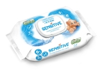 BEBELAN SENSITIVE Бебешки мокри кърпи 99.7% вода, 64 бр