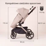  Комбинирана количка Como Natura Latte 2 в 1