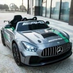 Акумулаторна кола Licensed Mercedes Benz GT4 12V SPORTS EDITION с меки гуми, модел 2022