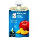 Gerber Ябълка и кайсия 6м. 150г