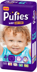 Pufies Baby Art+Dry Maxi plus4+ 9-16кг 50бр