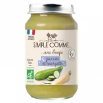 Simple Comme БИО Зеленчукова супа Пащърнак, картофи и тиквички 6м. 190г