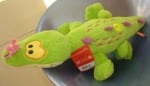 Детска плюшена играчка крокодил 3г+