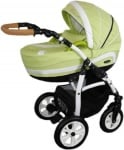 Бебешка количка 3в1 Carrera цвят: C10 зелен