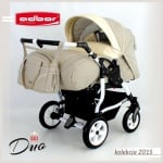 Adbor-Бебешка количка за близнаци Duo Stars цвят:D05