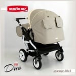 Adbor-Бебешка количка за близнаци Duo Stars цвят:D05