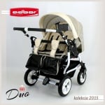 Adbor-Бебешка количка за близнаци Duo Stars цвят:D03