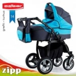 Adbor-Бебешка количка 2в1 Zipp цвят:14