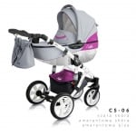 Milu Kids-Бебешка количка 2в1Castello цвят:06