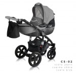 Milu Kids-Бебешка количка 2в1Castello цвят:02