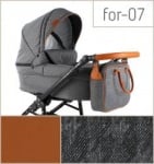 Adbor-Бебешка количка 3в1 Fortte цвят:07