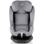 Britax Römer Swivel Frost Grey - изглед с новородено