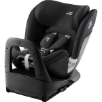 Britax Römer Swivel 2 Space Black - основен изглед с новородено