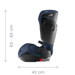 Britax Römer Kidfix M i-Size - странична визия с размери