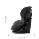 Britax Römer King Pro - размери и спецификации