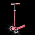 GLOBBER PRIMO PLUS GLOW LIGHTS корал розова тротинетка