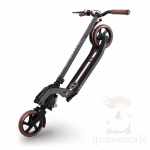 GLOBBER Тротинетка ONE K 180 Vintage Titanium - сгъната позиция