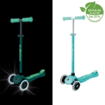 Тротинетка Globber Primo Plus Glow Lights - ментов цвят