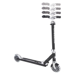 GLOBBER Тротинетка FLOW ELEMENT LIGHTS - черна