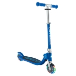 GLOBBER Тротинетка FLOW FOLDABLE JUNIOR LIGHTS синя - основно изображение