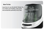 Baby Brezza Bottle Washer Pro - Как се използва