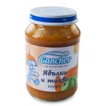 GANCHEV Пюре от ябълки и тиква 4м. 190г