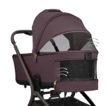 KIKKA BOO PLATINUM Комбинирана количка 2в1 GOYA MERLOT