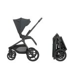 KIKKA BOO PLATINUM Комбинирана количка 2в1 GOYA GRAPHITE