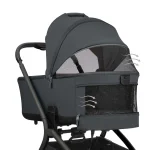 KIKKA BOO PLATINUM Комбинирана количка 2в1 GOYA GRAPHITE