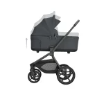 KIKKA BOO PLATINUM Комбинирана количка 2в1 GOYA GRAPHITE