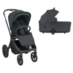 KIKKA BOO PLATINUM Комбинирана количка 2в1 GOYA GRAPHITE