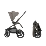 KIKKA BOO PLATINUM Комбинирана количка 2в1 GOYA MOCCA