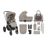 KIKKA BOO PLATINUM Комбинирана количка 2в1 GOYA CHAMPAGNE