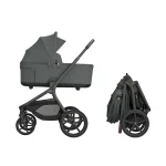 KIKKA BOO PLATINUM Комбинирана количка 2в1 GOYA OLIVE