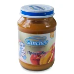 GANCHEV Пюре от праскови 4м. 190г