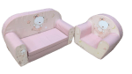Delta trade-Комплект разтегателен диван и фотьойл 
