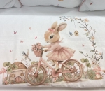 Луксозен спален комплект Bambino Casa Rabbit 10ч