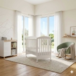 Бебешко легло  Bambino Casa Pura bianco 