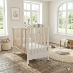 Бебешко легло  Bambino Casa Bella cot naturale-grigio